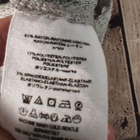 Free People Twist Front Crop Heather Grey Sweater S - Picture 5 of 13